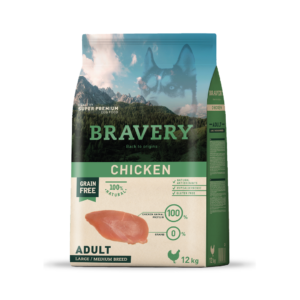 BRAVERY CHICKEN ADULT LARGE/MEDIUM BREEDS