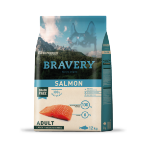 BRAVERY SALMON ADULT LARGE/MEDIUM BREED