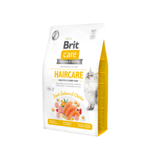 Brit Care Cat Haircare Healthy & Shiny Coat – Fresh Salmon & Chicken