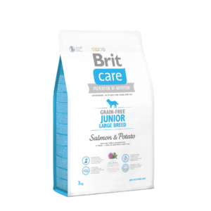 Brit Care Grain Free Junior Large Breed – Salmon & Potato