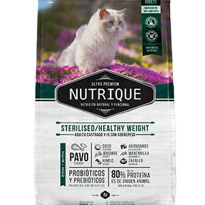 Nutrique Young Adult Cat Sterilised Healthy Weight